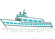 Island Queen Ferry Logo