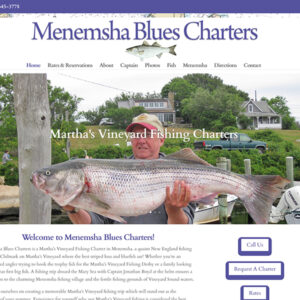 Menemsha Blues Charters website