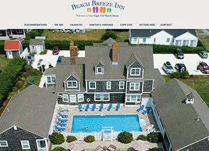 Beach Breeze Inn website design