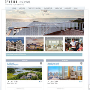 O'Neill Real Estate website