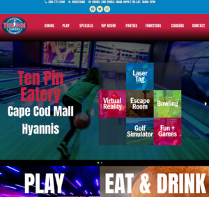 Ten Pin Eatery website